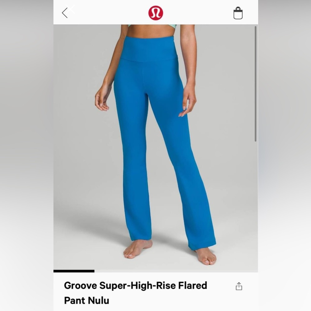 Lulu Groove Flare in Poolside sz6